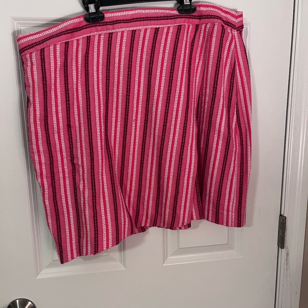 Loft faux wrap skirt